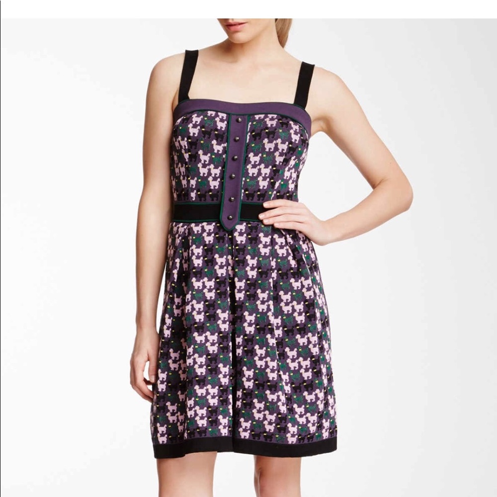 M by Missoni Poodle Fit & Flare Dress Sz40 NWT